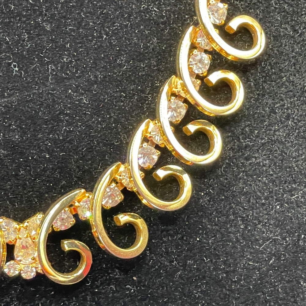 Sarah Coventry Signed Celestial Fire Vintage Chok… - image 4